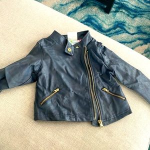 Oshkosh leather jacket
